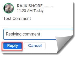 Google Docs Not Saving Comments