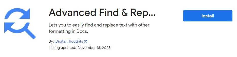 how to make all periods bigger in google docs