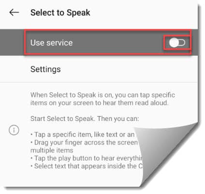 Google Docs Read Aloud Android