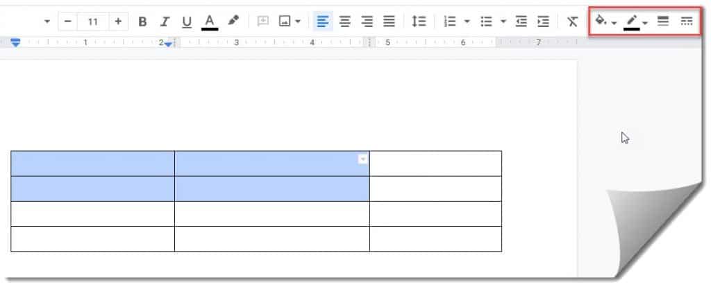 How To Edit A Table On Google Docs