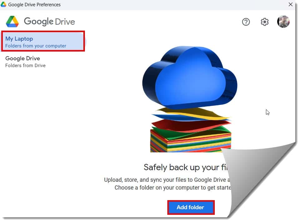 google drive how to sync with a local folder on desktop