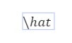 hat symbol in Google Docs