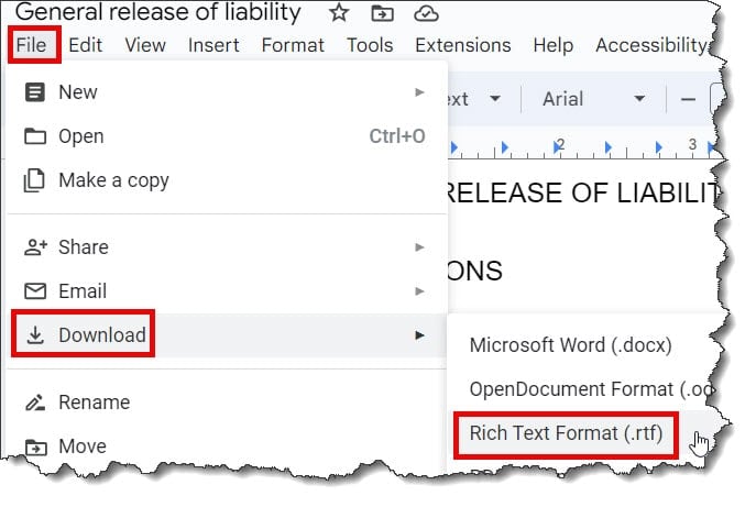 how to convert google docs to word without losing formatting