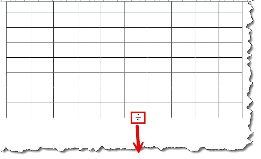how to insert a grid in google docs